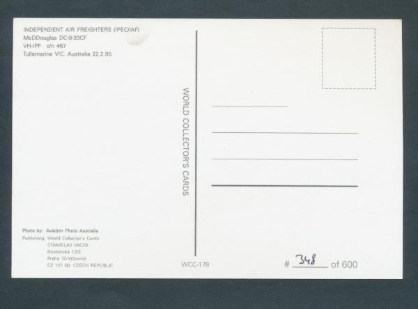 INDEPENDENT AIR FREIGHTERS, McDDouglas DC-9-33CF