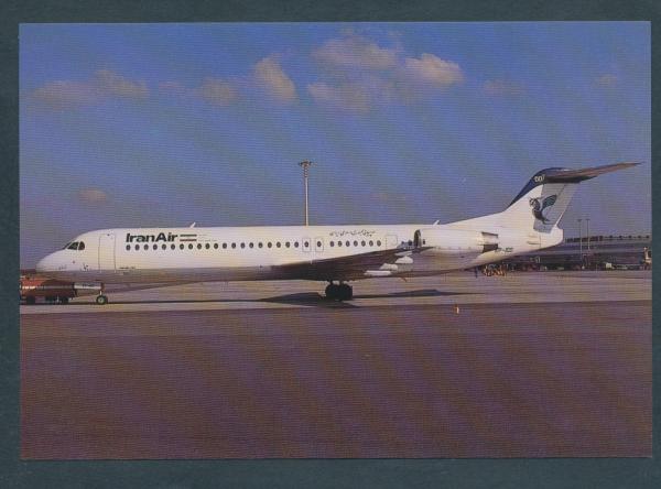 IRAN AIR, Fokker 100
