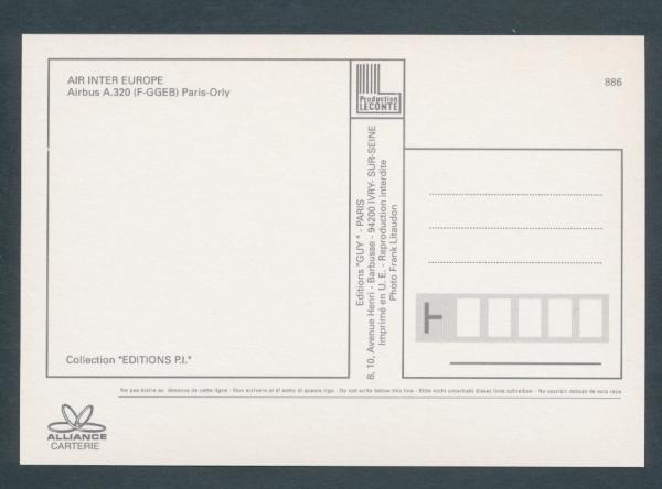 AIR INTER EUROPE, Airbus A320