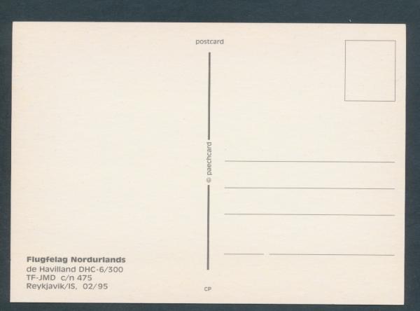 FLUGFELAG NORDURLANDS, DHC - 6/300