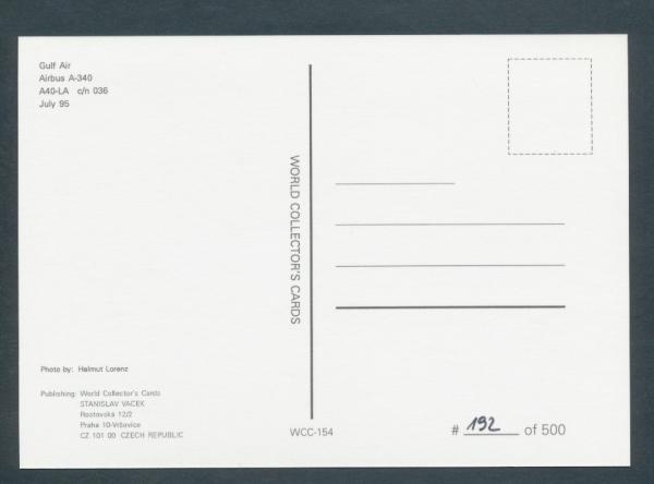 GULF AIR, AIRBUS A-340