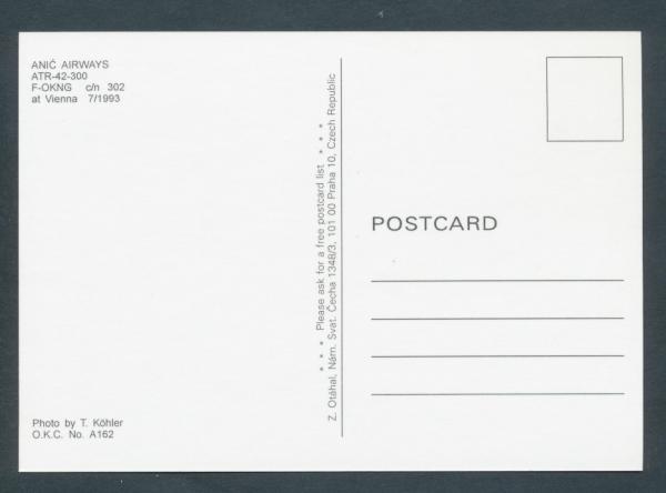 ANIC AIRWAYS, ATR-42-300