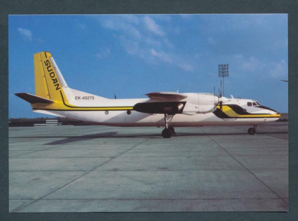 SUDAN AIRWAYS, ANTONOV AN-24B