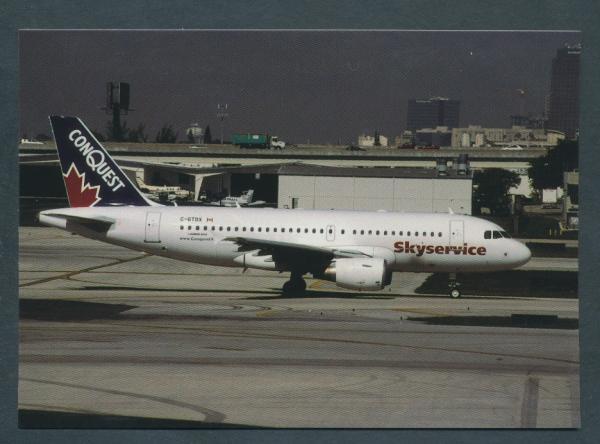 SKYSERVICE/CONQUEST, A320