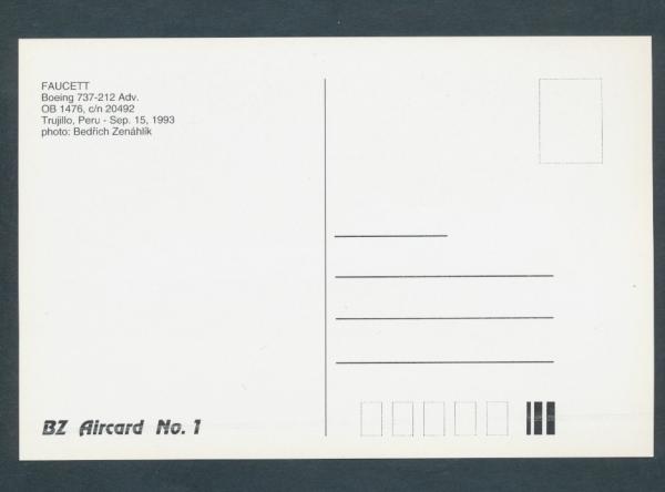 FAUCETT, Boeing 737-212