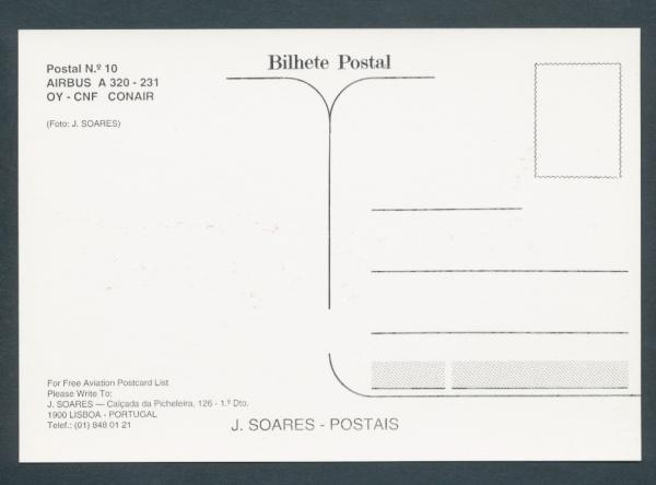 CONAIR, Airbus A 320-231