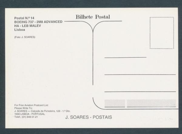 LEB MALEV, Boeing 737