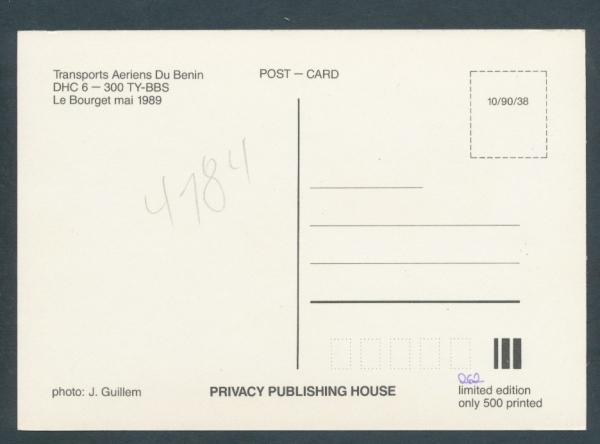 TRANSPORTS AERIENS DU BENIN, DHC 6-300