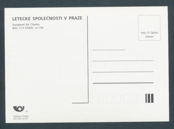 EAC EUROPEAN AIR CHARTER, BAC 1-11 510 ED