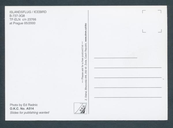 ISLANDSFLUG/ICEBIRD- B737-308