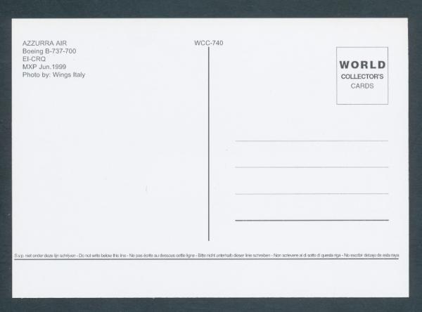 AZZURRA, Boeing B-737-700
