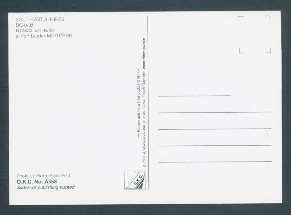 SOUTHEAST AIRLINES, DC-9-32