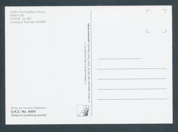 AOM/The Qualiflyer Group, A340-313E