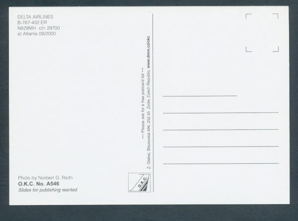 DELTA AIRLINES, B-767-432 ER