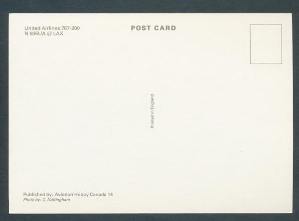 UNITED AIRLINES, 767-200