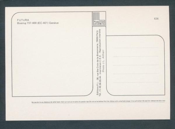 FUTURA, Boeing 737-400