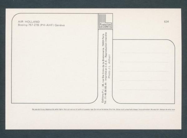AIR HOLLAND, Boeing 757-27B