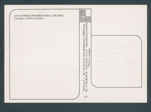 AIR EXPRESS INTERNATIONAL AIRLINES, CL 44D