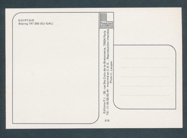 EGYPTAIR, Boeing 747-300
