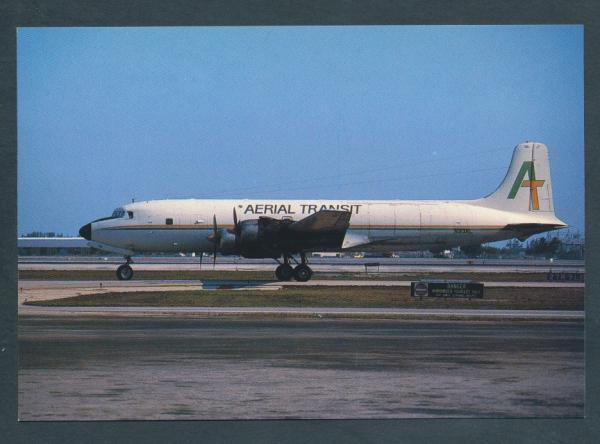 AT AERIAL TRANSIT, Douglas DC.6BF
