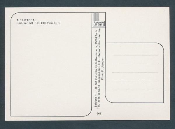 AIR LITTORAL, EMBRAER 120