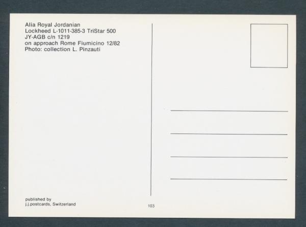 ALIA ROYAL JORDANIEN, Lockheed L-1011