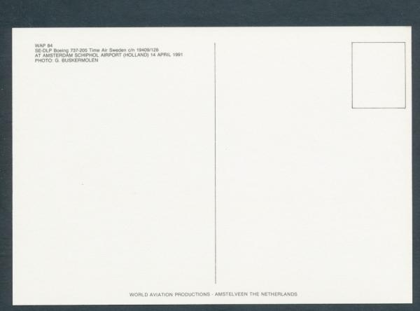 AIR SWEDEN, Boeing 737-205