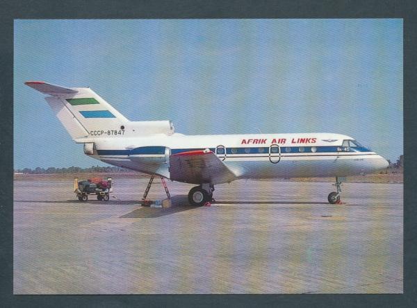 AFRIK AIR LINKS,  YAK40