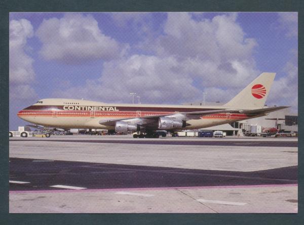 CONTINENTAL, Boeing 747-243B