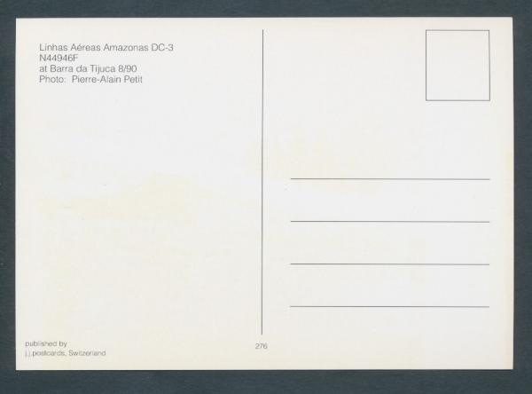 LINHAS AÈREAS AMAZONAS, DC-3