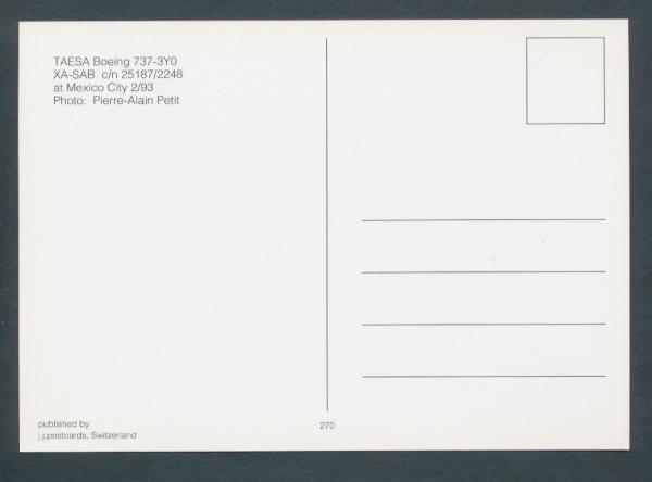 TAESA, Boeing 737-3Y0