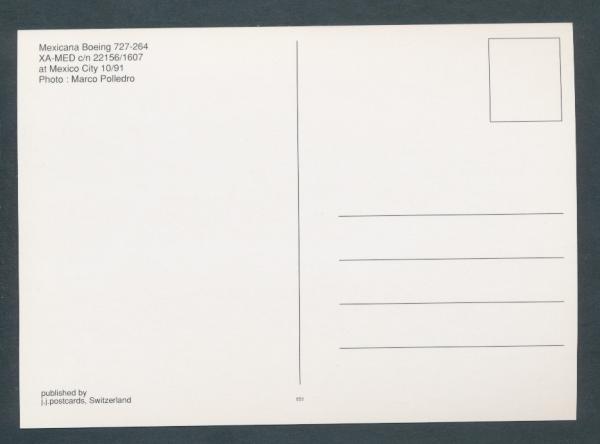 MEXICANA, Boieng 727-264