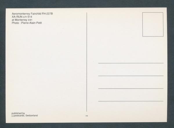 AEROMONTERREY, Fairchild FH-227B