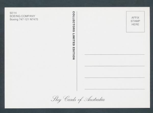 BOEING COMPANY, Boeing 747