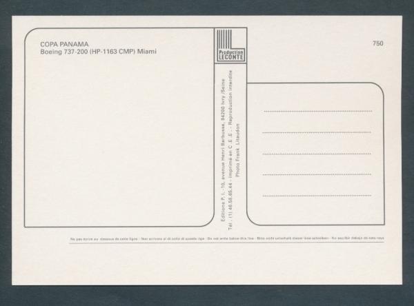 COPA PANAMA, Boeing 737-200