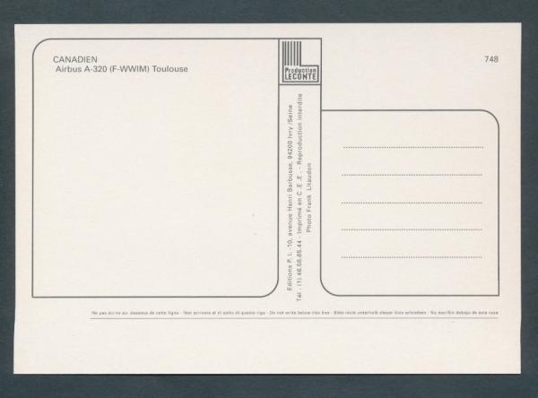 CANADIEN; Airbus A-320