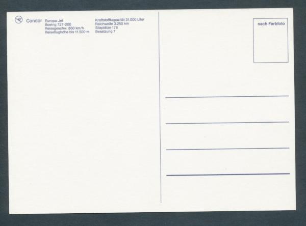 CONDOR EUROPA JET, Boeing 727-200