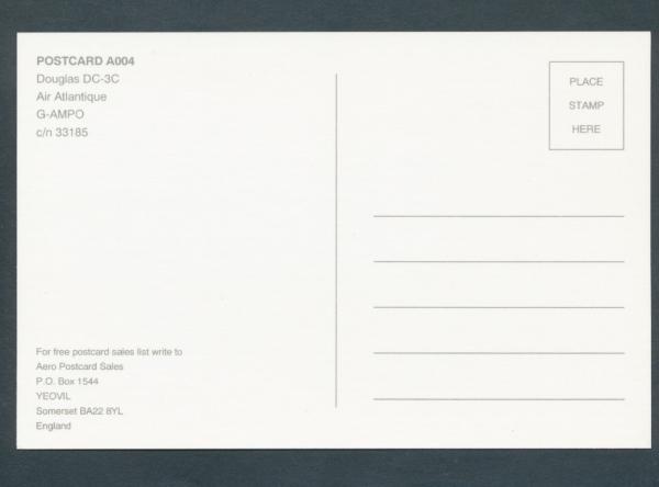 AIR ATLANTIQUE, Douglas DC-3C