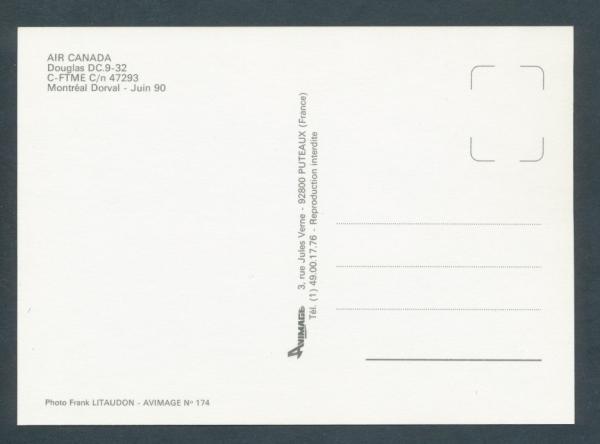 AIR CANADA, Douglas DC-932