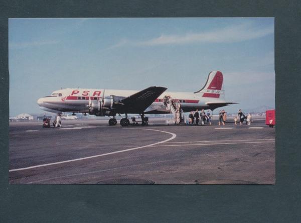 PACIFIC SOUTHWEST AIRLINES  DC-4