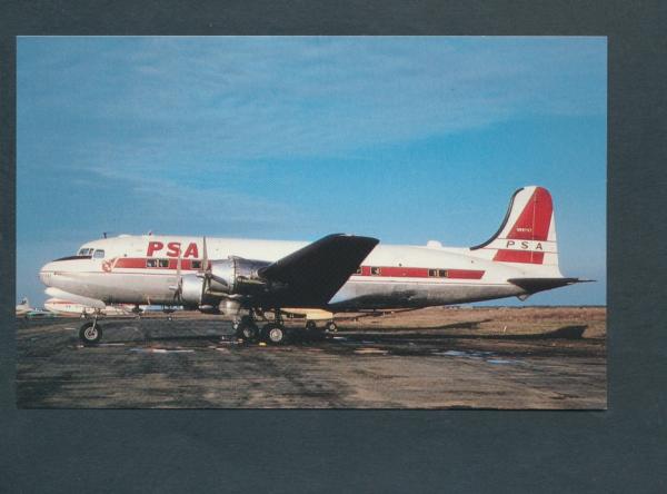 PACIFIC SOUTHWEST AIRLINES DC-4