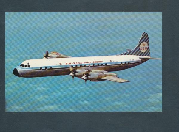 KLM-ROYAL DUTCH AIRLINES, Lockheed L-188C Electra