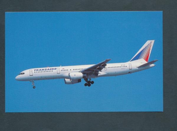 TRANSAERO AIRLINES, Boeing 757-2Y0
