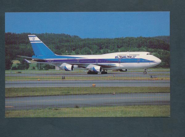 EL AL ISRAEL AIRLINES, Boeing 747-458