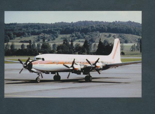 TRANSAIR SCHWEDEN, Douglas DC-7