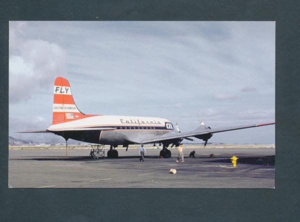 CALIFORNIA HAWAIIAN AIRLINES, Douglas DC-6