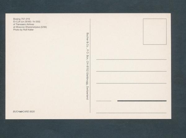 TRANSAERO AIRLINES, Boeing 757-2Y0