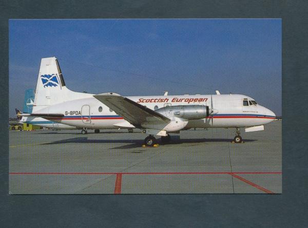 SCOTTISH EUROPEAN, BAe (HS) 748-334