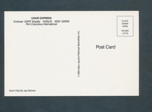 US AIR EXPRESS, Embraer 120RT Brasilia