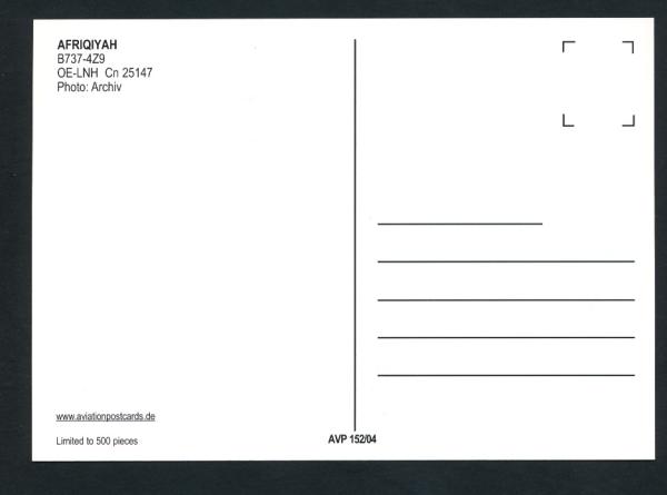 AFRIQIYAH, B 737-4Z9